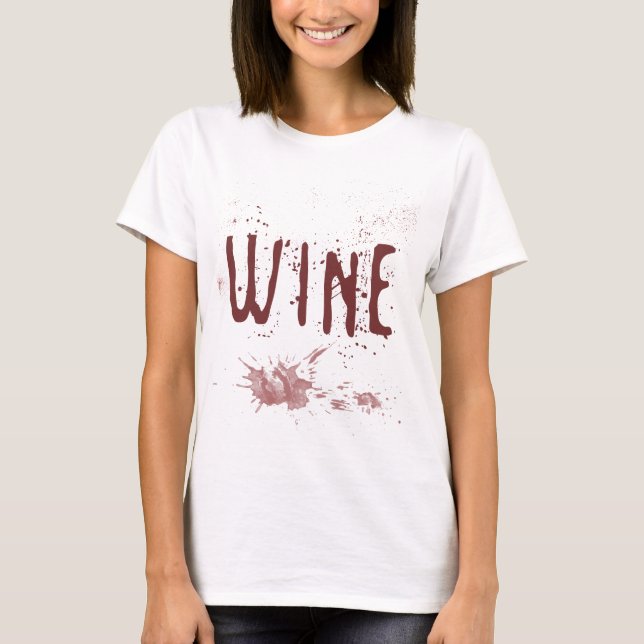 Wine Ver. 2 T-Shirt (Front)