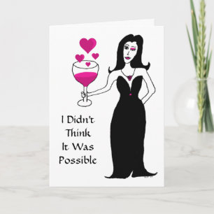 Wine Vixen Valentine's Day Card