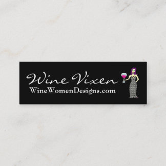 Wine Vixen, WineWomenDesigns.com Profile Card