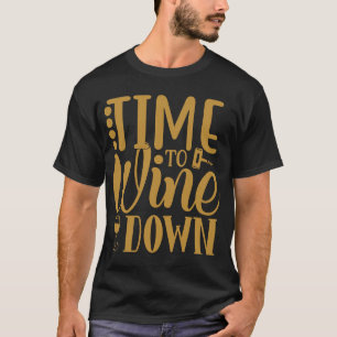 Wine Wine Therapy Wine Mum Wine Nana Wine Grandma T-Shirt