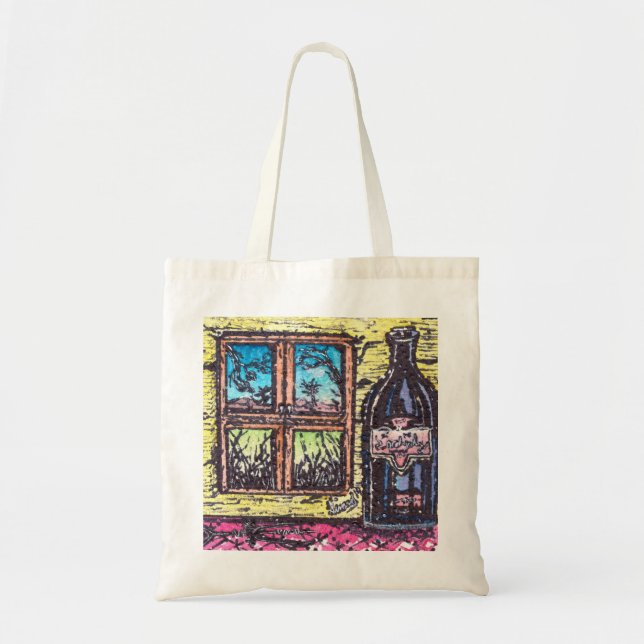 Wine With a View Tote Bag (Front)