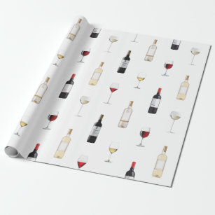 Wine Wrapping Paper