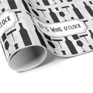 Wine Wrapping Paper