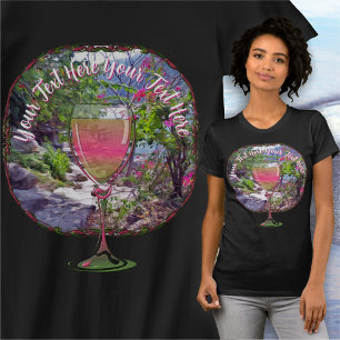 Wine & Yelapa Trail 821 T-Shirt
