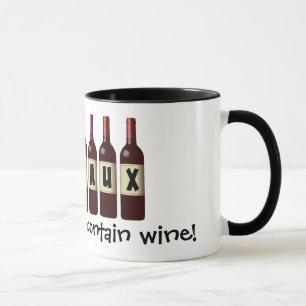 Wineaux Wine Bottles Lineup: May Contain Wine Mug