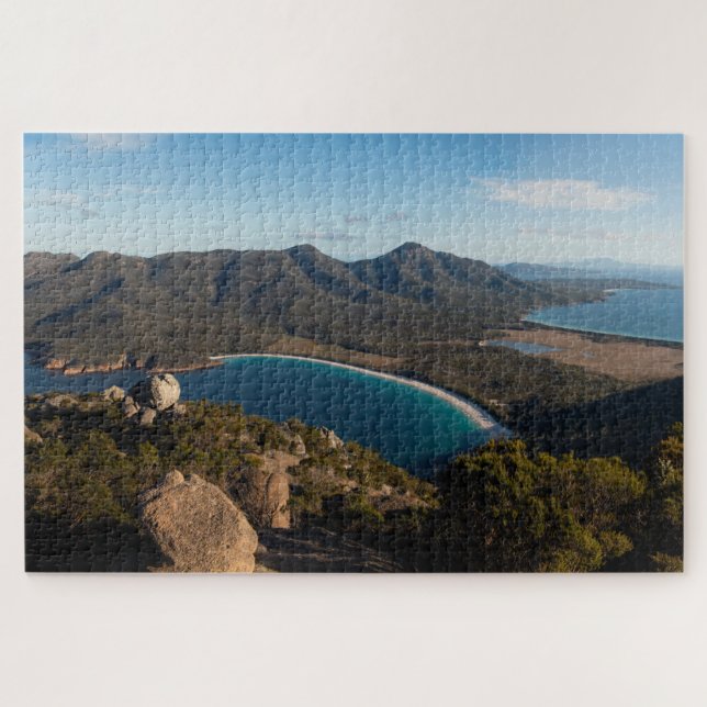 Wineglass Bay, Tasmania, 1014 pieces Jigsaw Puzzle (Horizontal)