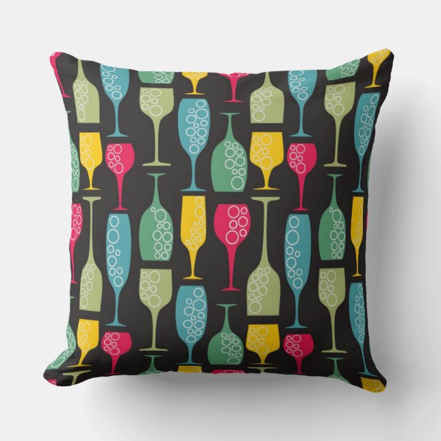 Wineglass Cushion (Front)