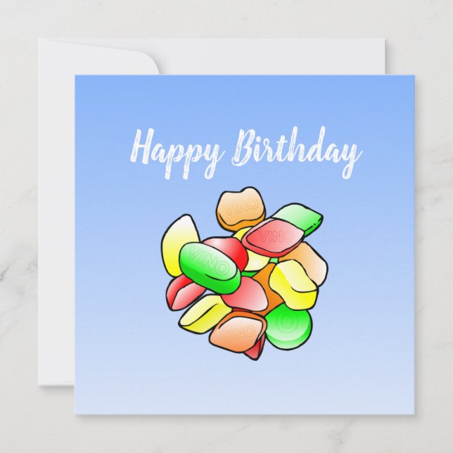 Winegum Birthday Card (Front)