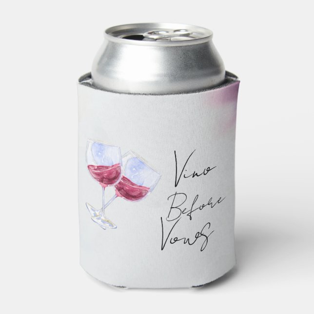 Winery bridal shower  can cooler (Can Front)