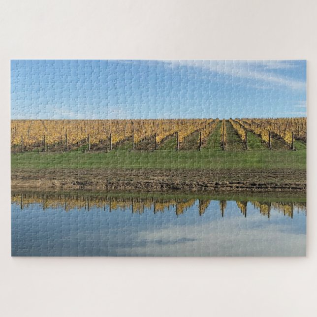 winery reflection jigsaw puzzle (Horizontal)