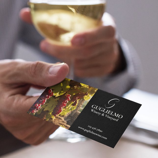 Winery & Vineyard Business Card (Creator Uploaded)