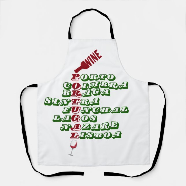 Wines of Portugal Portuguese Wine Cooking Apron (Front)
