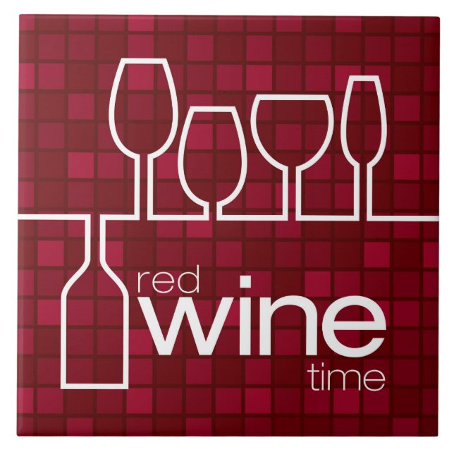 WineTime Ceramic Tile (Front)