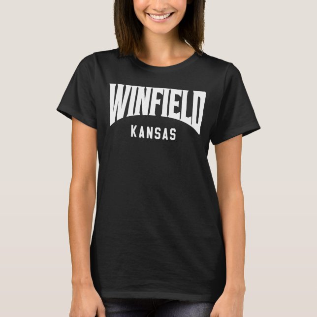 Winfield Kansas T-Shirt (Front)