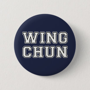 Wing Chun 6 Cm Round Badge