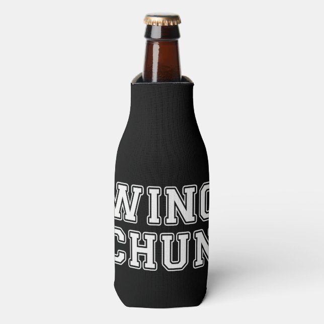 Wing Chun Bottle Cooler (Bottle Front)