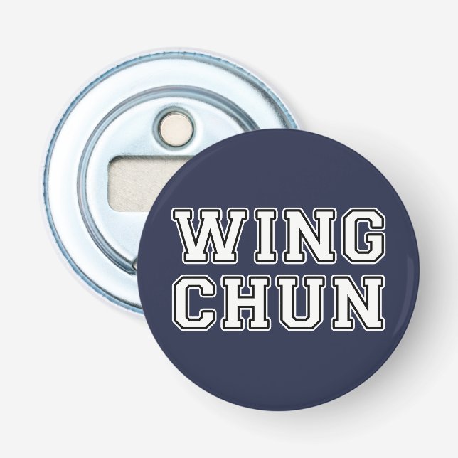 Wing Chun Bottle Opener (Front)