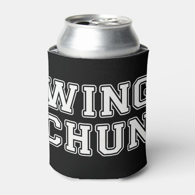Wing Chun Can Cooler (Can Front)