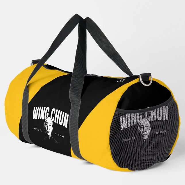 Wing Chun Kung Fu Yip Man Duffle Bag (Right Corner)