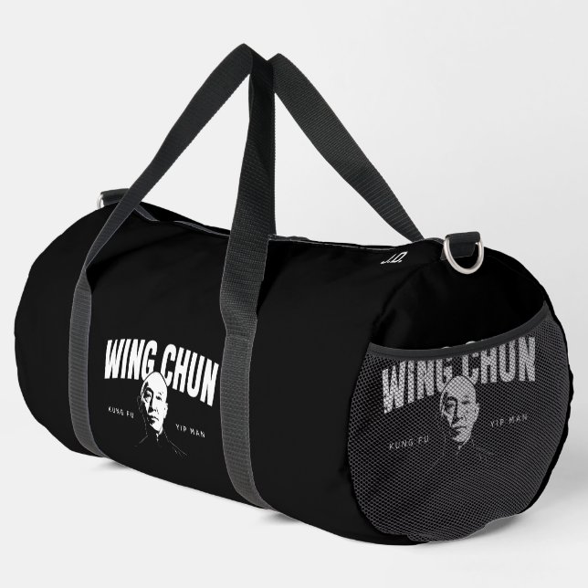Wing Chun Kung Fu Yip Man Duffle Bag (Right Corner)