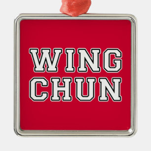 Wing Chun Metal Ornament