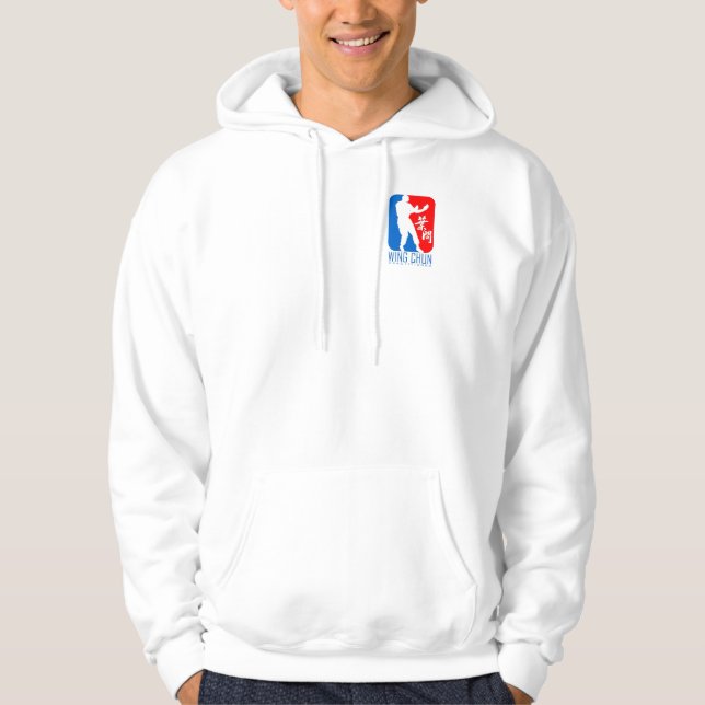 Wing Chun "Practitioner" Emblem Hoodie (Front)