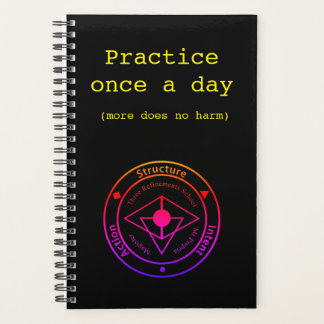 Wing Chun Training Journal (Black) Planner
