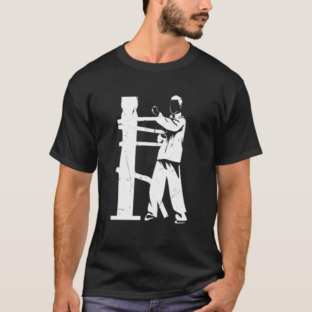 Wing Chun Wing Tsun Kung Fu Martial Arts Combat Sp T-Shirt (Front)