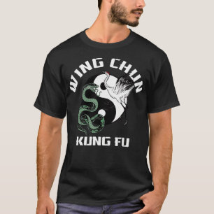 Wing Chun Yin Yang Crane Snake  T-Shirt