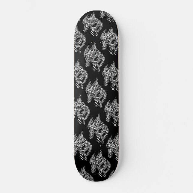 Wing Dragon 8 1/8" Skateboard (Front)