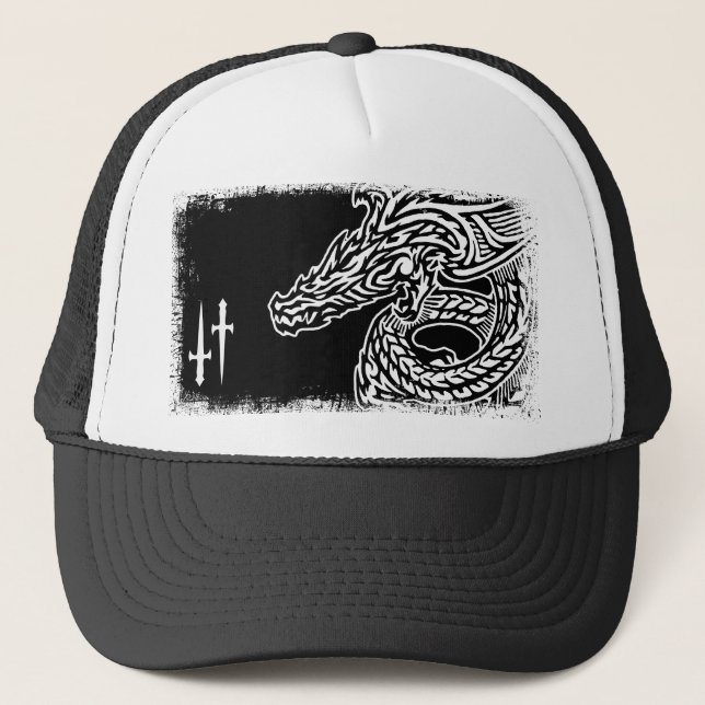 Wing Dragon Trucker Hat (Front)