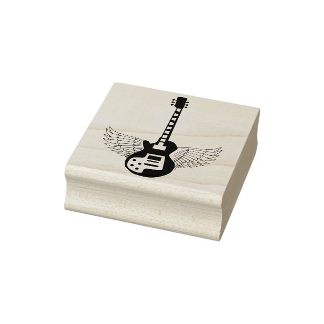 wing guitar art stamp (Stamp)