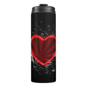 Wing Heart Thermal Tumbler