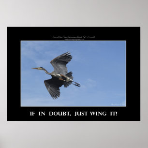 WING IT Photo Poster