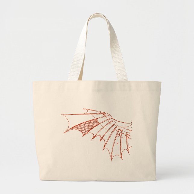 Wing Large Tote Bag (Front)