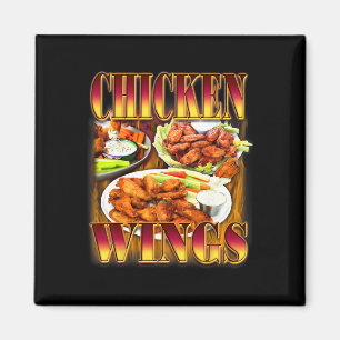 Wing Lover Bootleg Rap Cds Aesthetic 90s Funny Chi Magnet