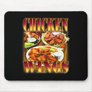 Wing Lover Bootleg Rap Cds Aesthetic 90s Funny Chi Mouse Pad
