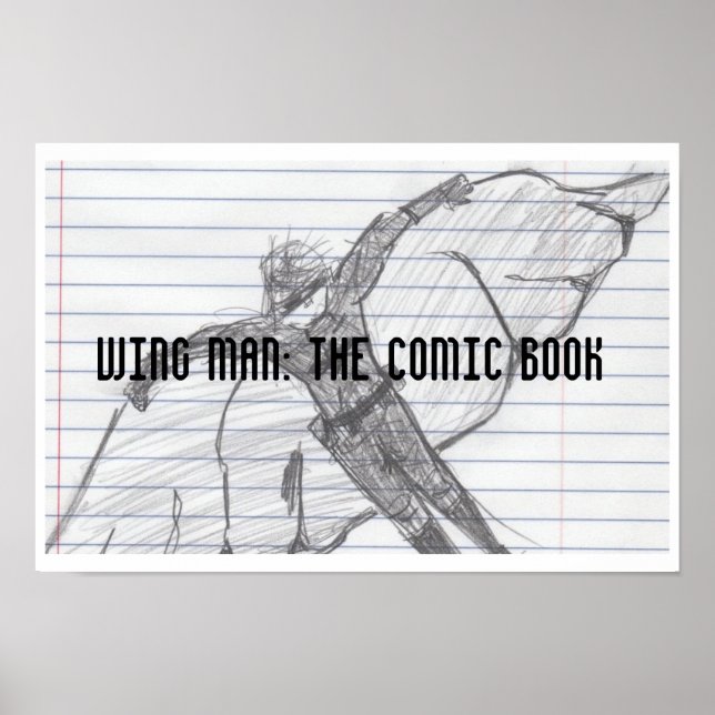Wing Man Concept Art Poster (Front)