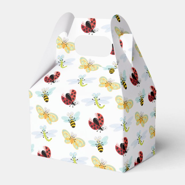 Wing-Nutz™_Fluttering Buddies_ sweet  & fun Favour Box (Front Side)