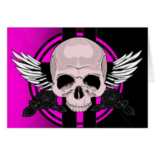 Wing Skull - PINK