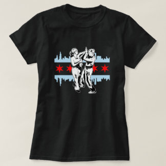 Wing Tsun Chicago Skyline T-Shirt