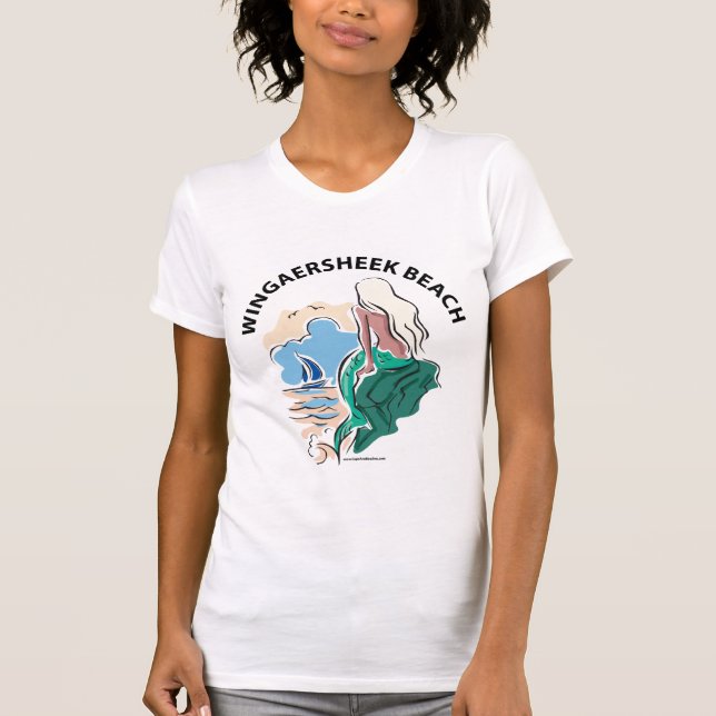 Wingaersheek Beach Mermaid Tank Top (Front)