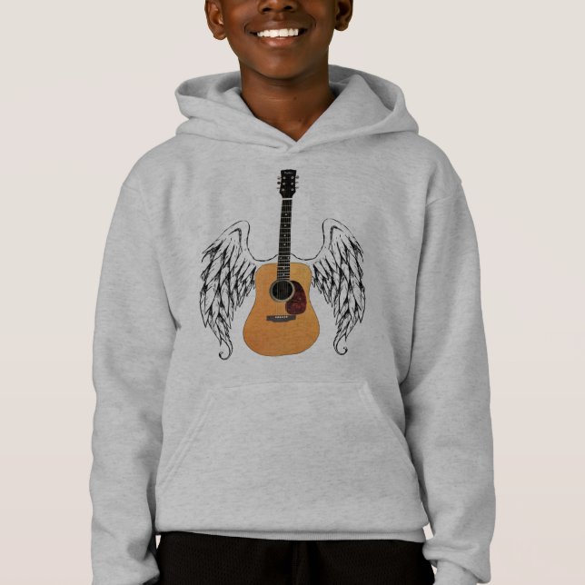 Winged Acoustic Guitar (Front)