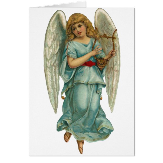 Winged Angel and Harp (Front)