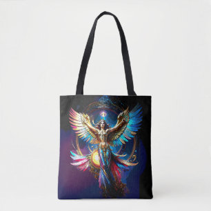 Winged Angel of Liberty Fantasy Art Tote Bag