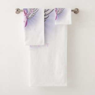 Winged Ballet (Dance) Bath Towel Set