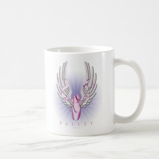 Winged Ballet (Dance) Coffee Mug (Right)