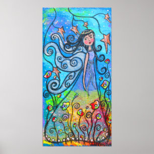 Winged Beauty Fairy Poster