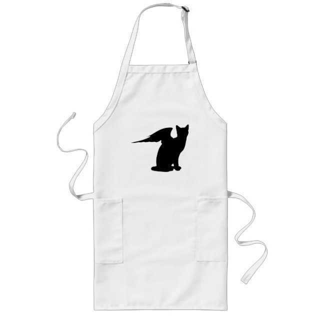 Winged Cat Apron (Front)