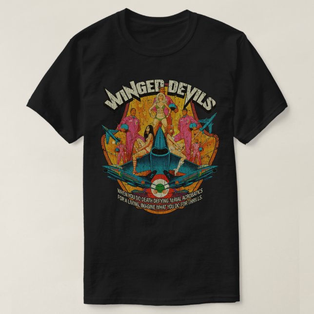 Winged Devils 1972 T-Shirt (Design Front)